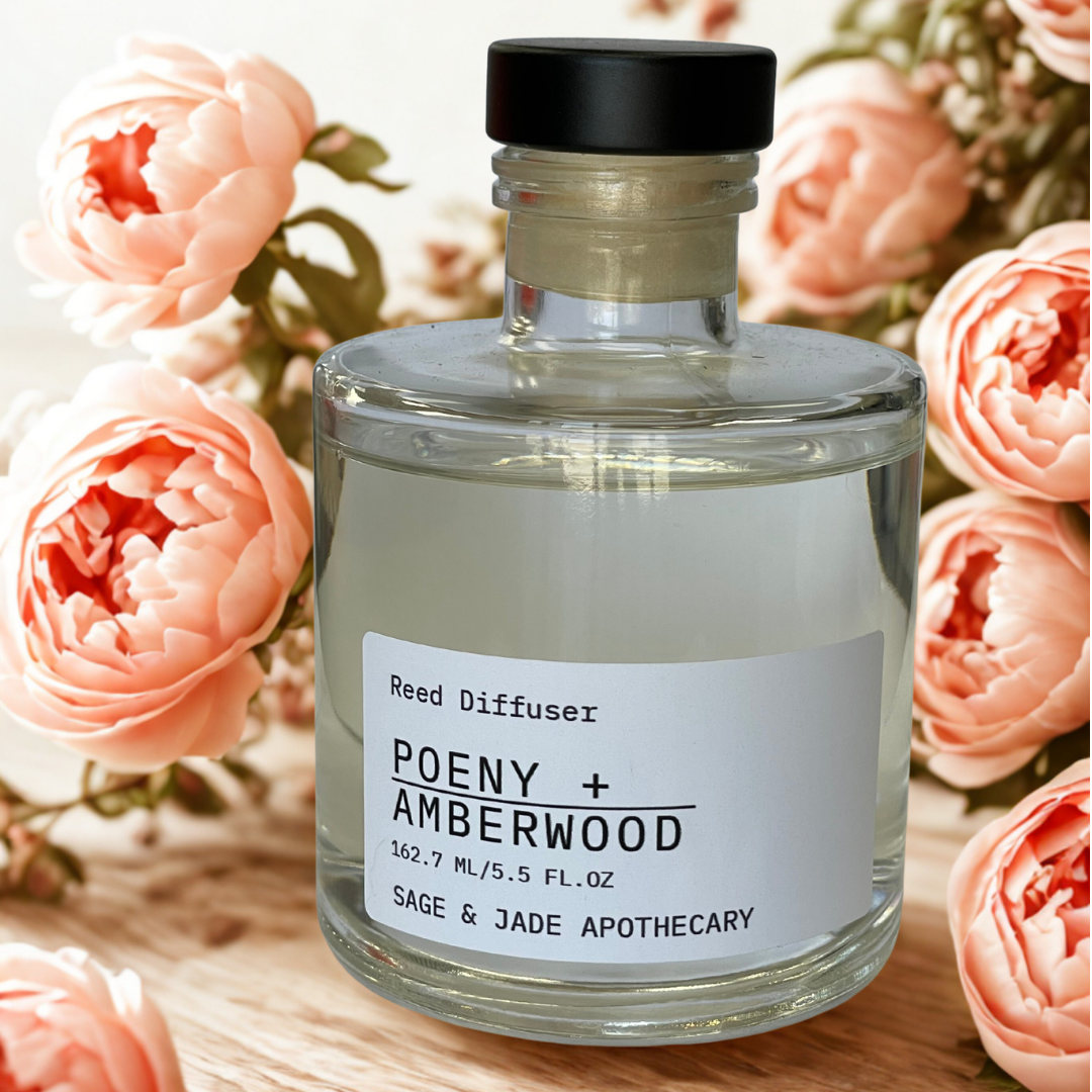 POENY & AMBERWOOD REED DIFFUSER