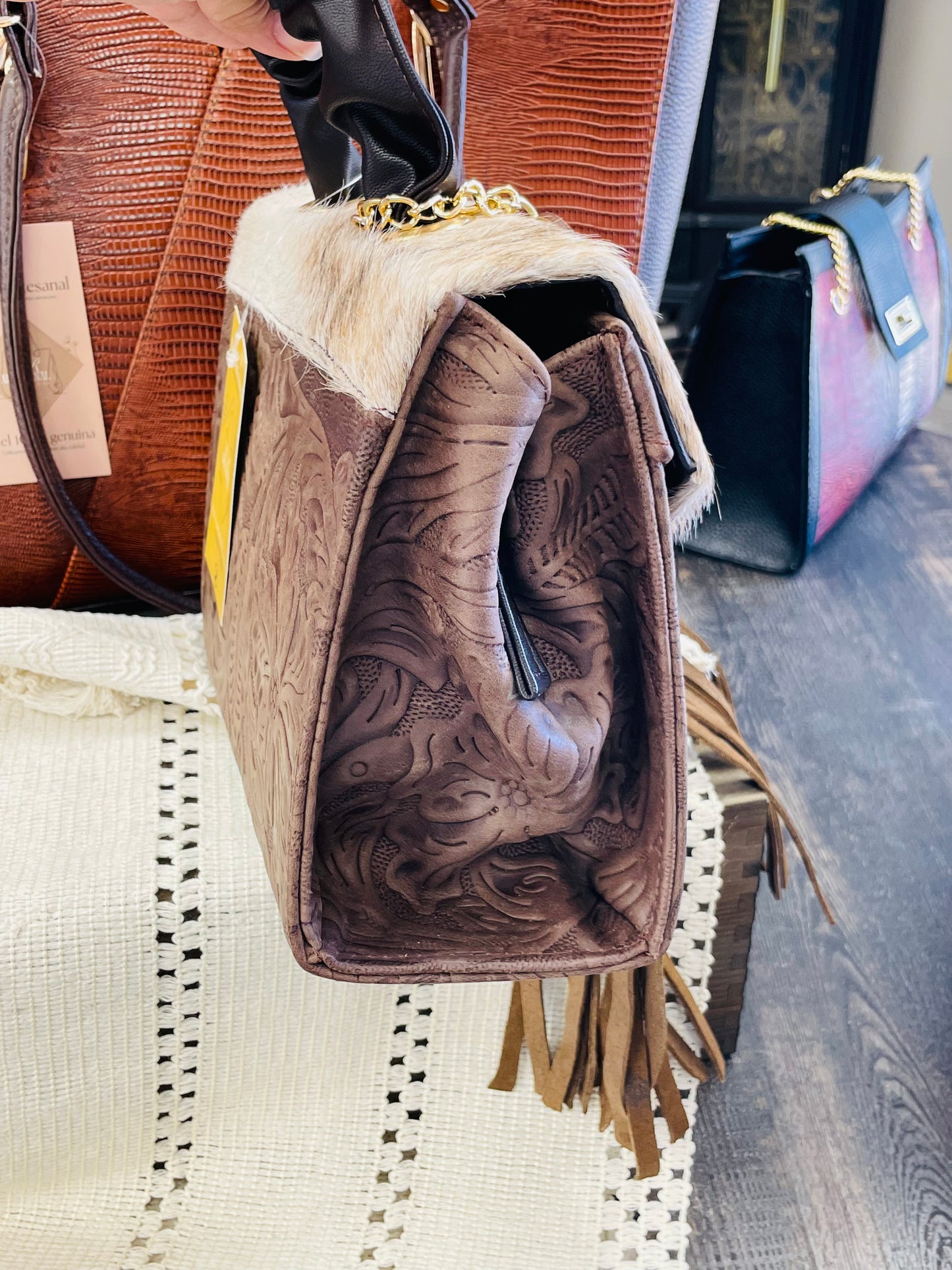Handcrafted Western Crossbody Bag