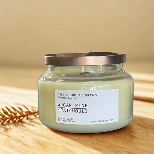 SUGAR PINE & PATCHOULI CANDLE