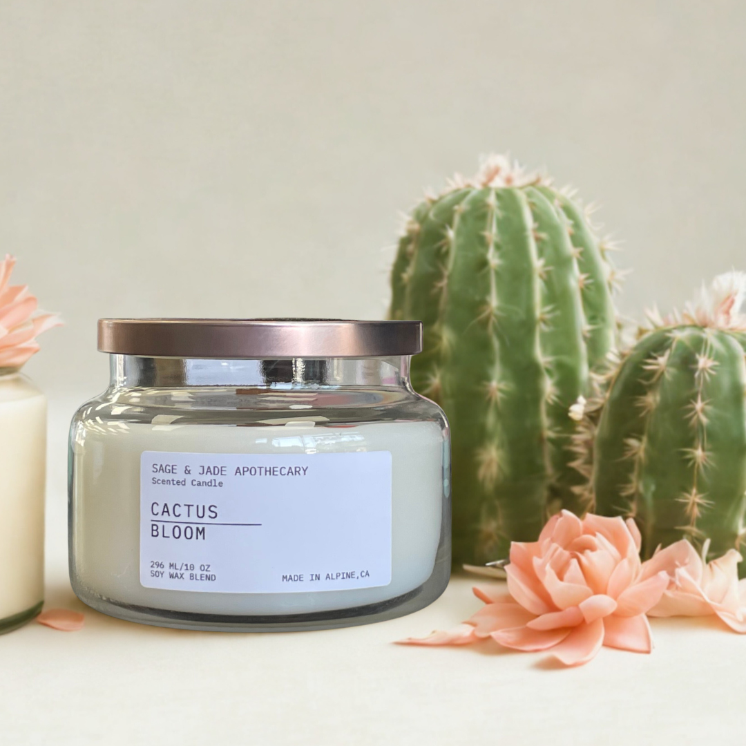 CACTUS BLOOM CANDLE