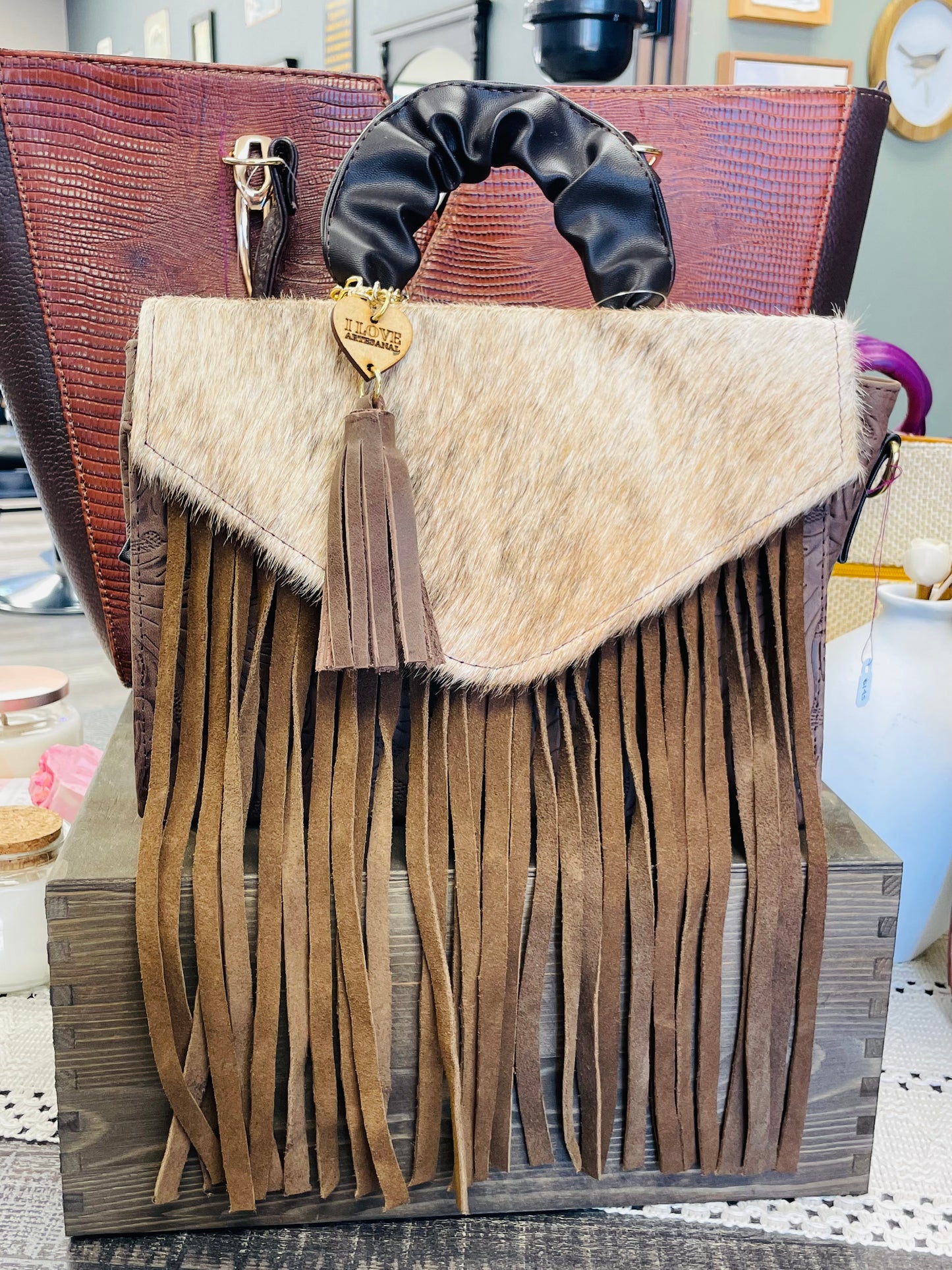 Handcrafted Western Crossbody Bag